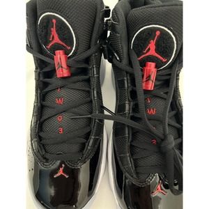 Nike Jordan 6 Rings (GS) Black Gym Red 323419-064 Size 4Y